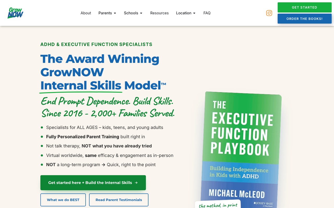 grownowadhd.com homepage